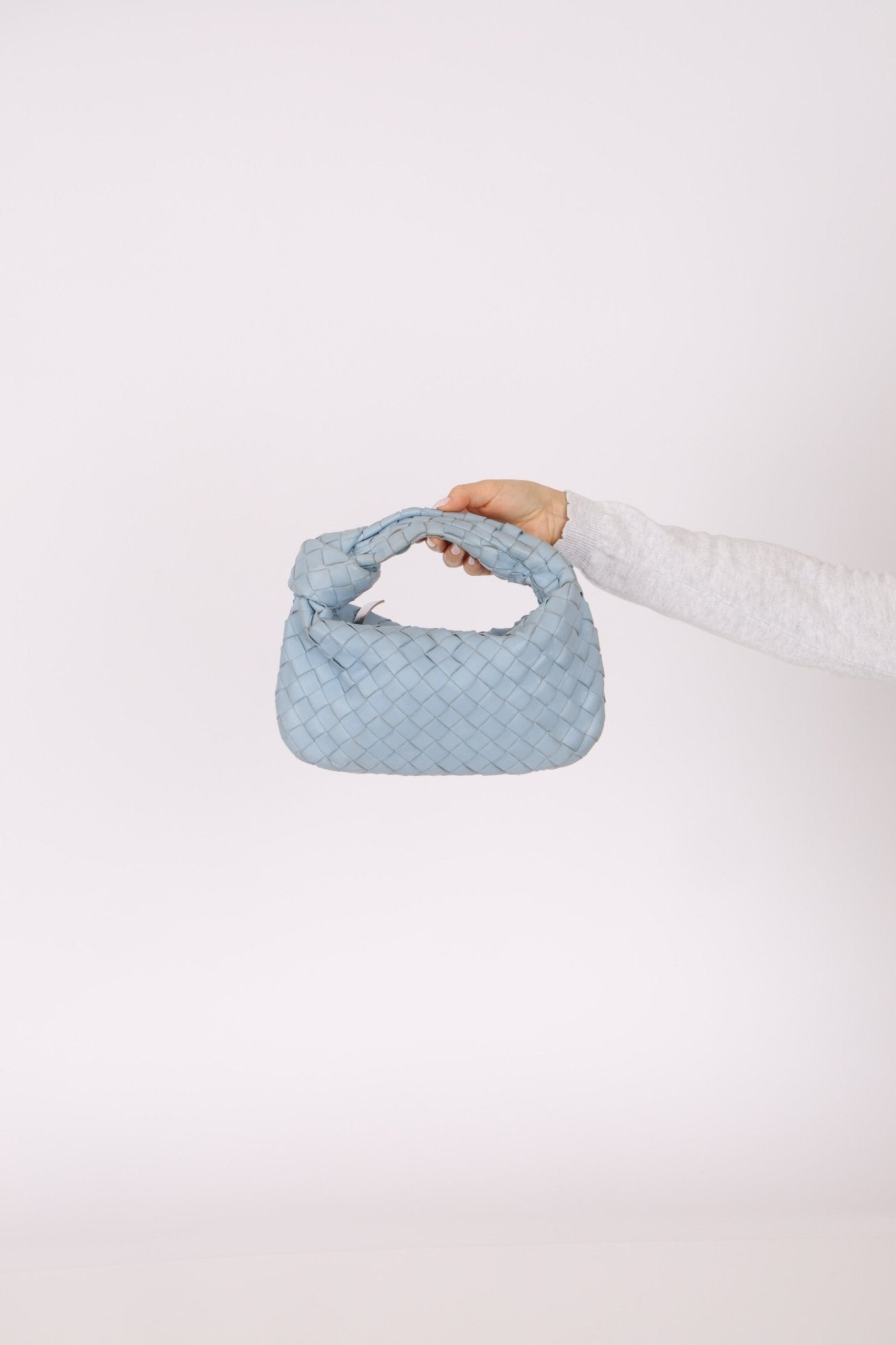 Bottega Veneta Ice Intrecciato Mini Jodie - FashioNica
