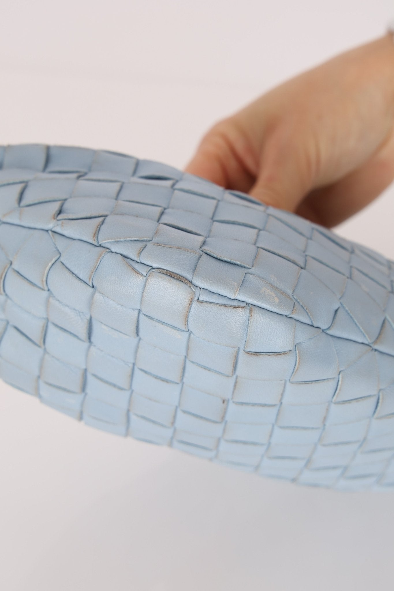 Bottega Veneta Ice Intrecciato Mini Jodie - FashioNica