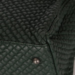 Bottega Veneta Intrecciato Bubble Green Quilted Bag - FashioNica