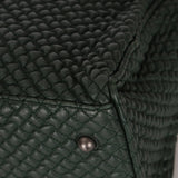Bottega Veneta Intrecciato Bubble Green Quilted Bag - FashioNica