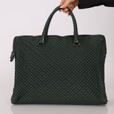 Bottega Veneta Intrecciato Bubble Green Quilted Bag - FashioNica
