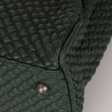 Bottega Veneta Intrecciato Bubble Green Quilted Bag - FashioNica
