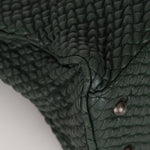 Bottega Veneta Intrecciato Bubble Green Quilted Bag - FashioNica