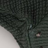 Bottega Veneta Intrecciato Bubble Green Quilted Bag - FashioNica