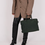 Bottega Veneta Intrecciato Bubble Green Quilted Bag - FashioNica