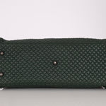 Bottega Veneta Intrecciato Bubble Green Quilted Bag - FashioNica