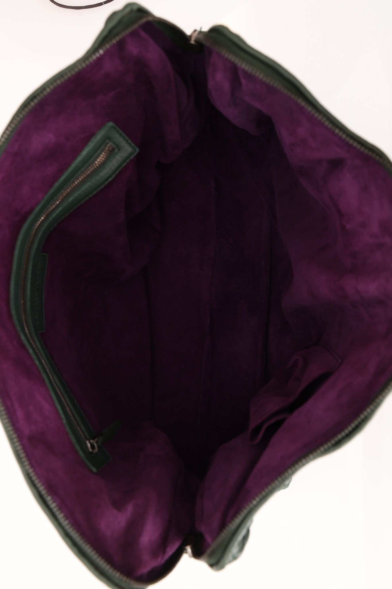 Bottega Veneta Intrecciato Bubble Green Quilted Bag - FashioNica