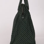 Bottega Veneta Intrecciato Bubble Green Quilted Bag - FashioNica