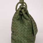 Bottega Veneta Intrecciato Cesta Hobo Flap Bag - FashioNica