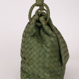 Bottega Veneta Intrecciato Cesta Hobo Flap Bag - FashioNica