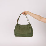 Bottega Veneta Intrecciato Cesta Hobo Flap Bag - FashioNica