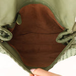 Bottega Veneta Intrecciato Cesta Hobo Flap Bag - FashioNica