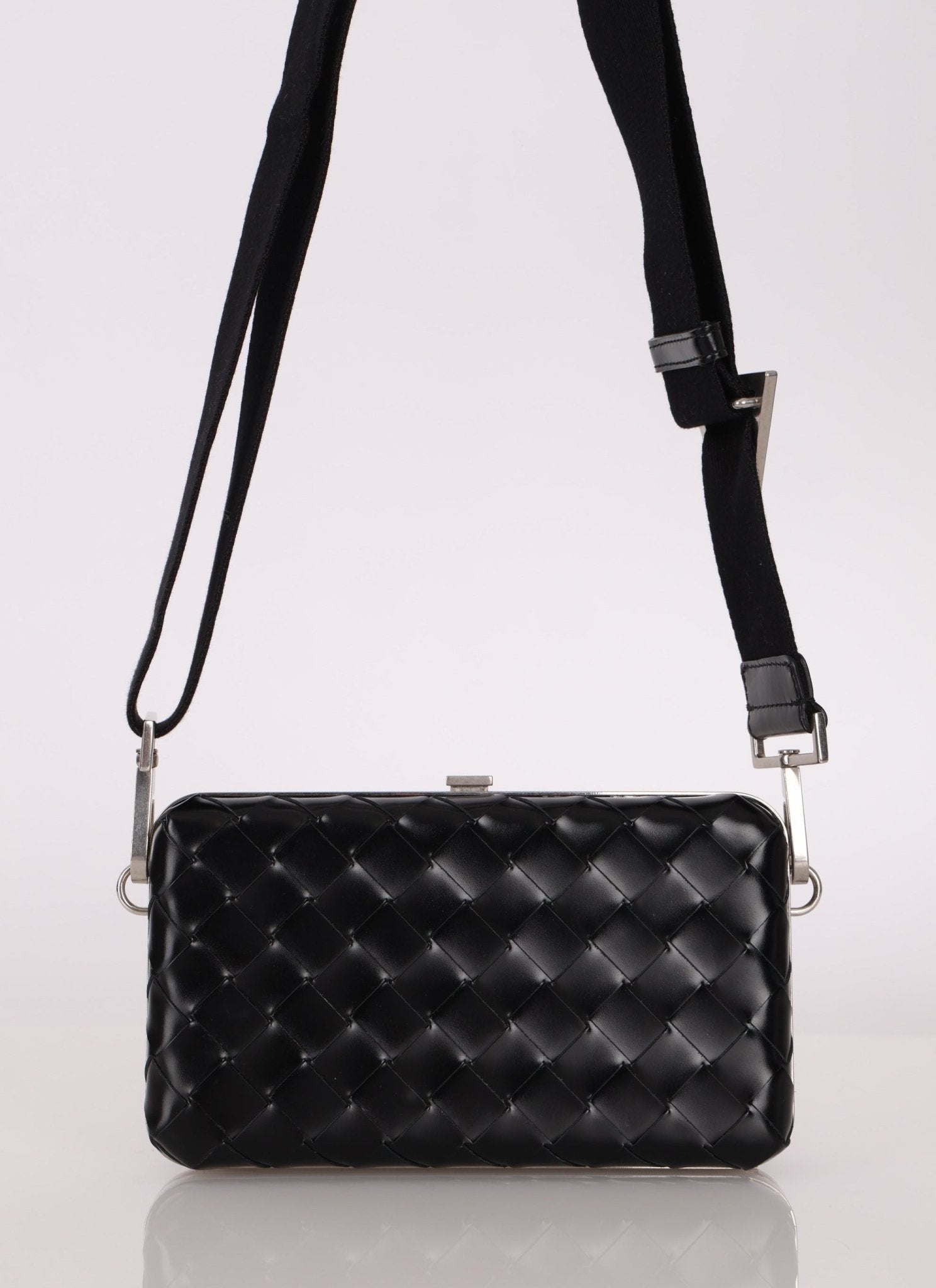 Bottega Veneta Intrecciato Clutch with Strap - FashioNica