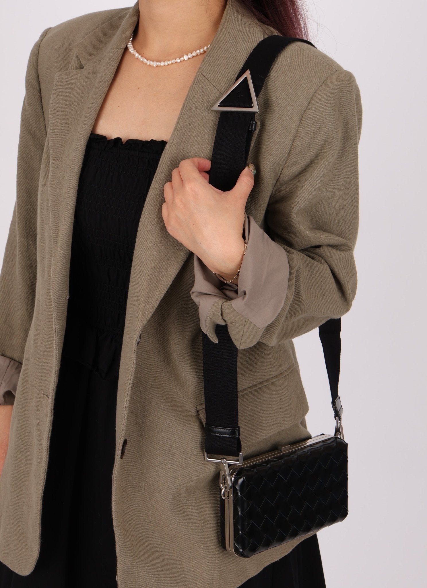 Bottega Veneta Intrecciato Clutch with Strap - FashioNica