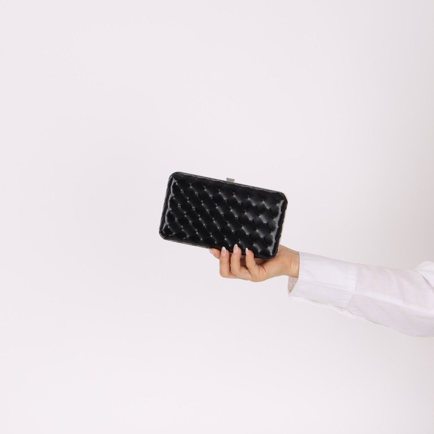 Bottega Veneta Intrecciato Clutch with Strap - FashioNica