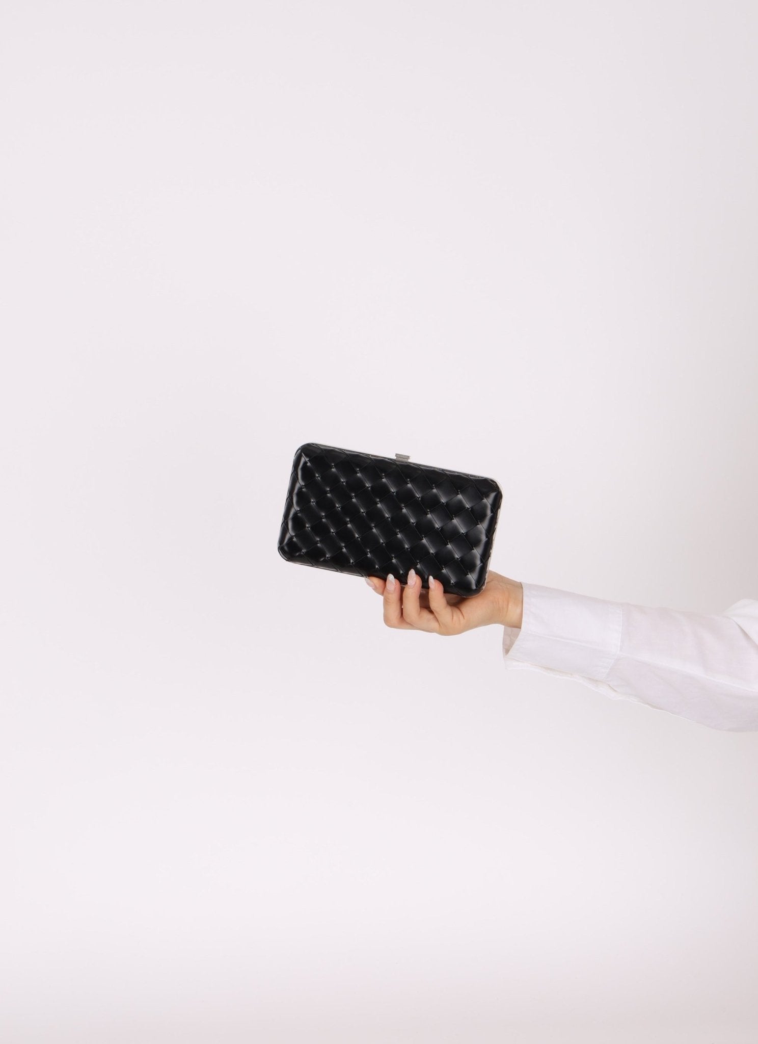 Bottega Veneta Intrecciato Clutch with Strap - FashioNica