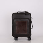 Bottega Veneta Intrecciato Cuir & Crocodile Carry On Suitcase - FashioNica