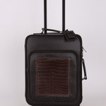 Bottega Veneta Intrecciato Cuir & Crocodile Carry On Suitcase - FashioNica