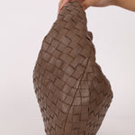 Bottega Veneta Intrecciato Dark Taupe Teen Jodie - FashioNica
