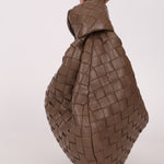 Bottega Veneta Intrecciato Dark Taupe Teen Jodie - FashioNica