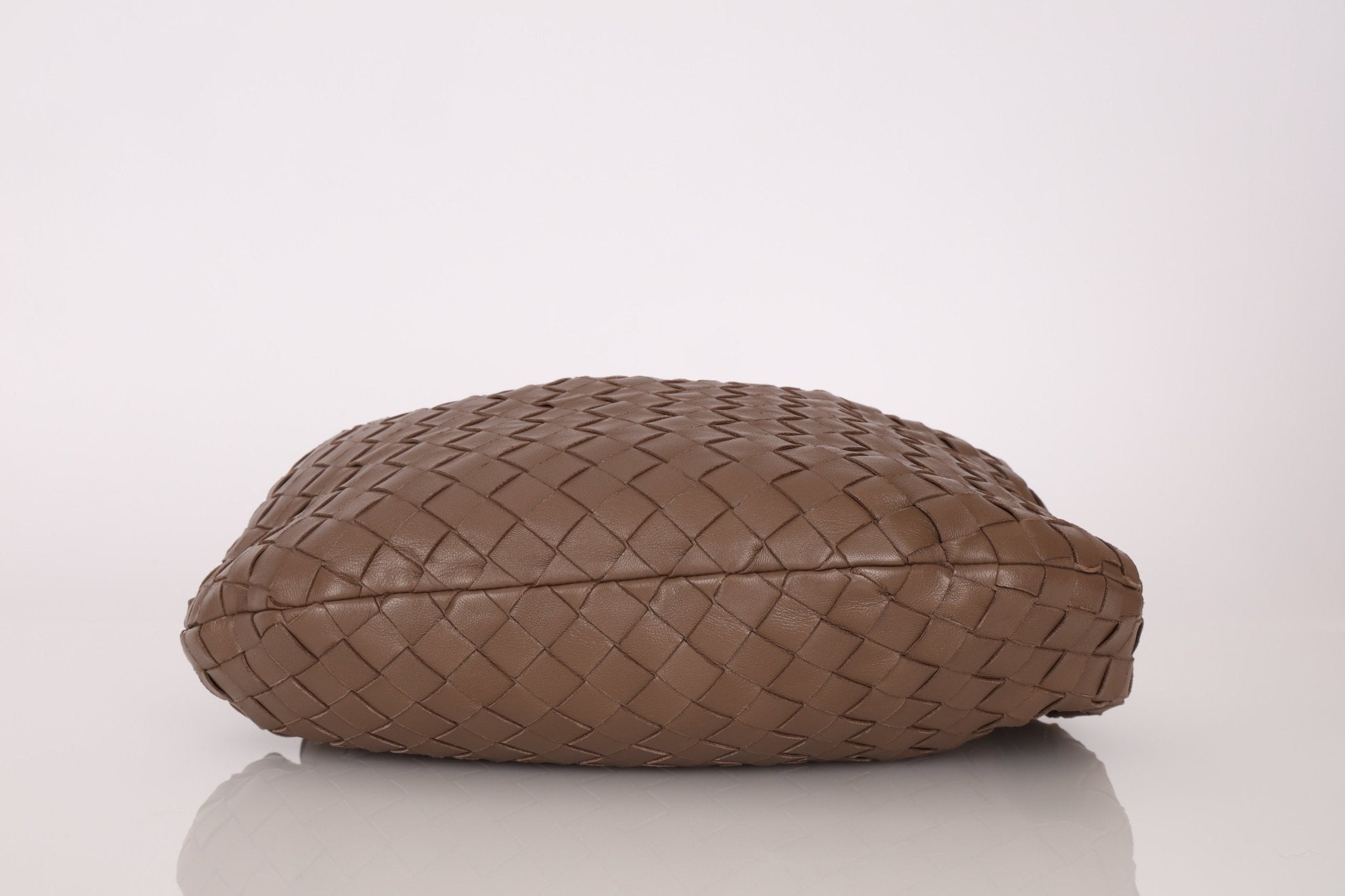 Bottega Veneta Intrecciato Dark Taupe Teen Jodie - FashioNica