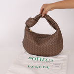 Bottega Veneta Intrecciato Dark Taupe Teen Jodie - FashioNica