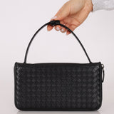 Bottega Veneta Intrecciato Long Wallet on Strap - FashioNica