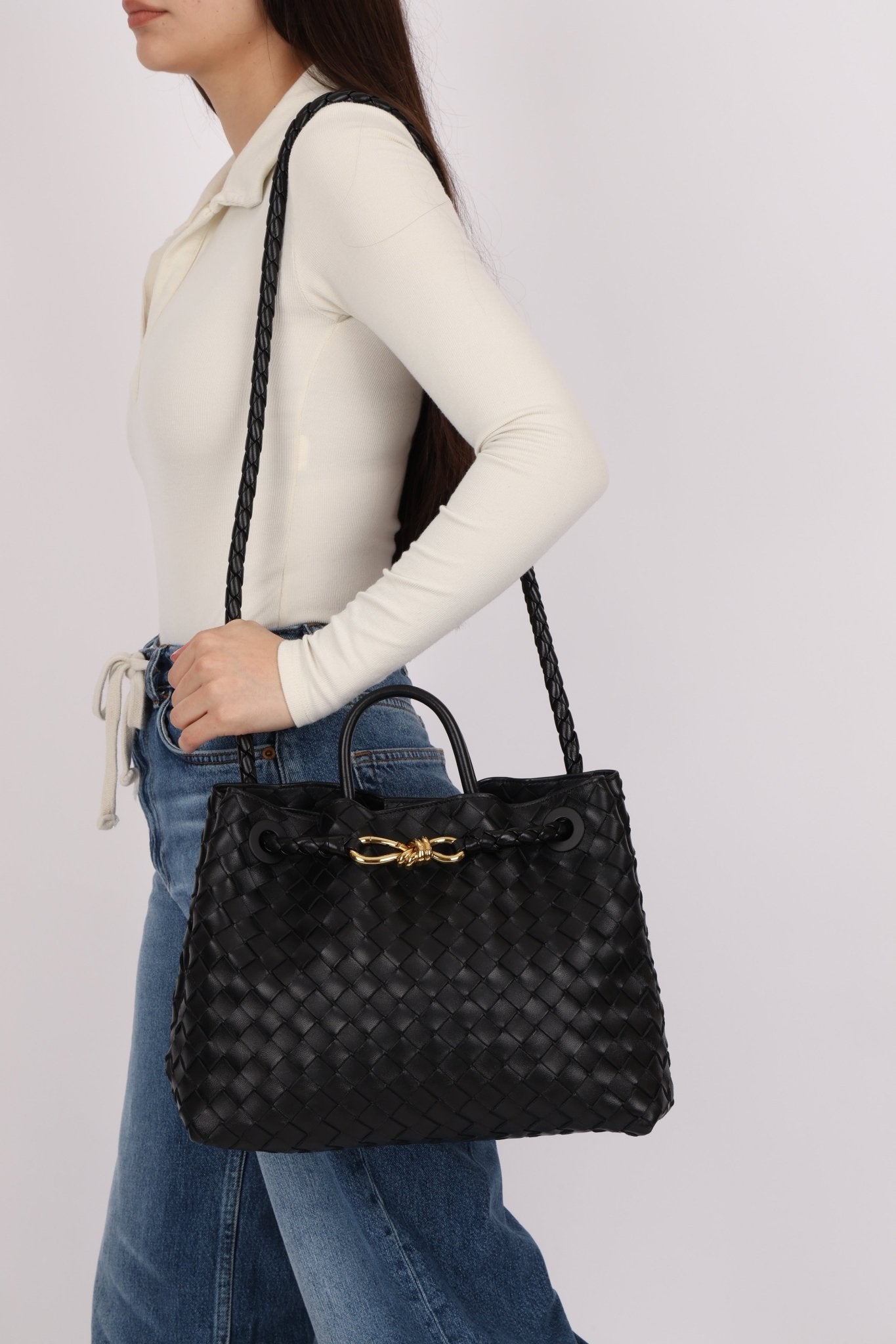 Bottega Veneta Intrecciato Medium Andiamo - FashioNica