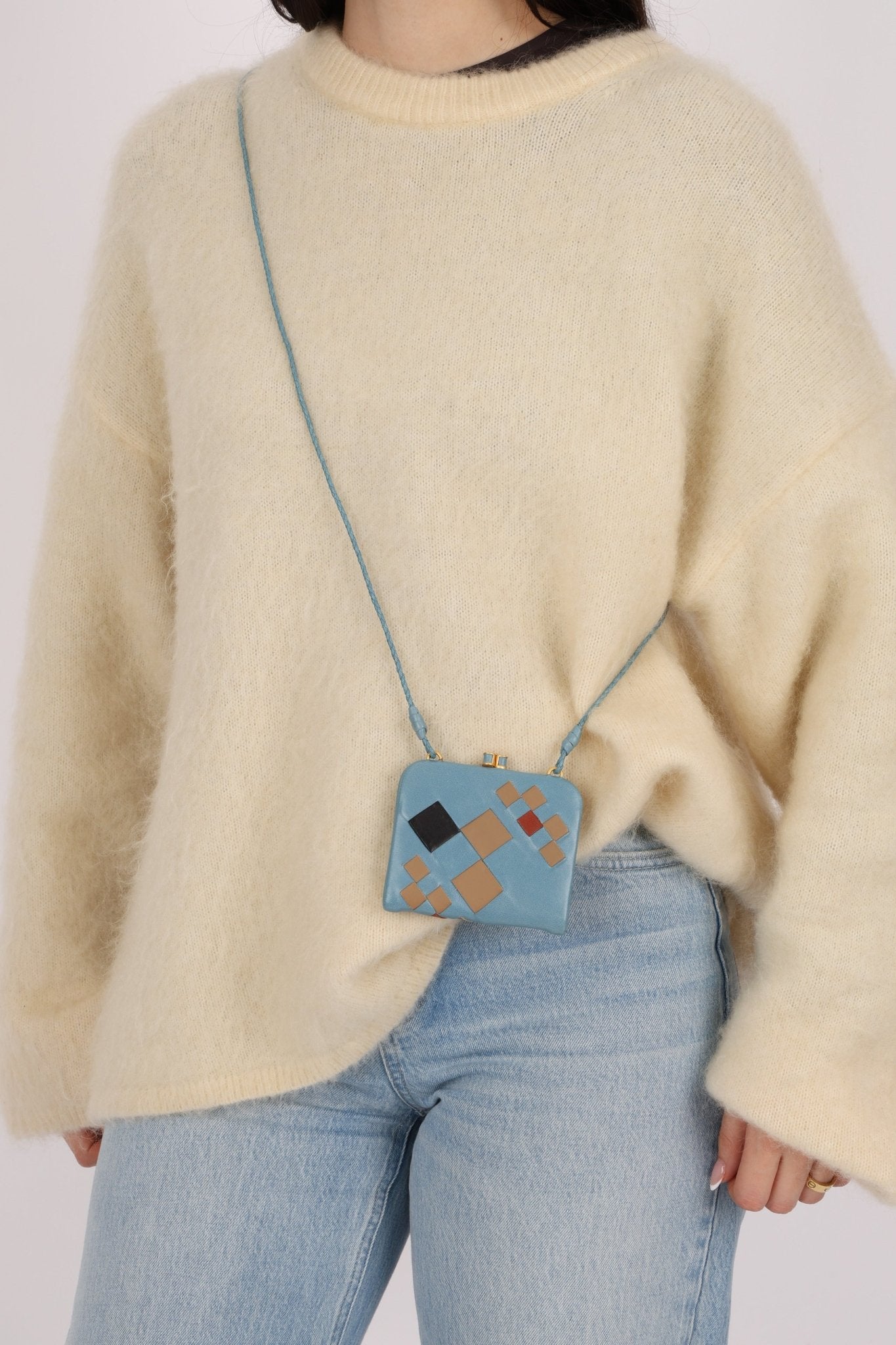 Bottega Veneta Intrecciato Pop Cardcase on Strap - FashioNica