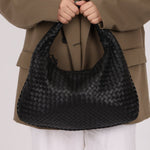 Bottega Veneta Intrecciato Small Black Hobo - FashioNica