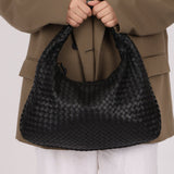 Bottega Veneta Intrecciato Small Black Hobo - FashioNica