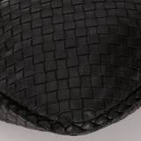 Bottega Veneta Intrecciato Small Black Hobo - FashioNica