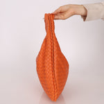 Bottega Veneta Lambskin Clementine Intrecciato Medium Hobo - FashioNica