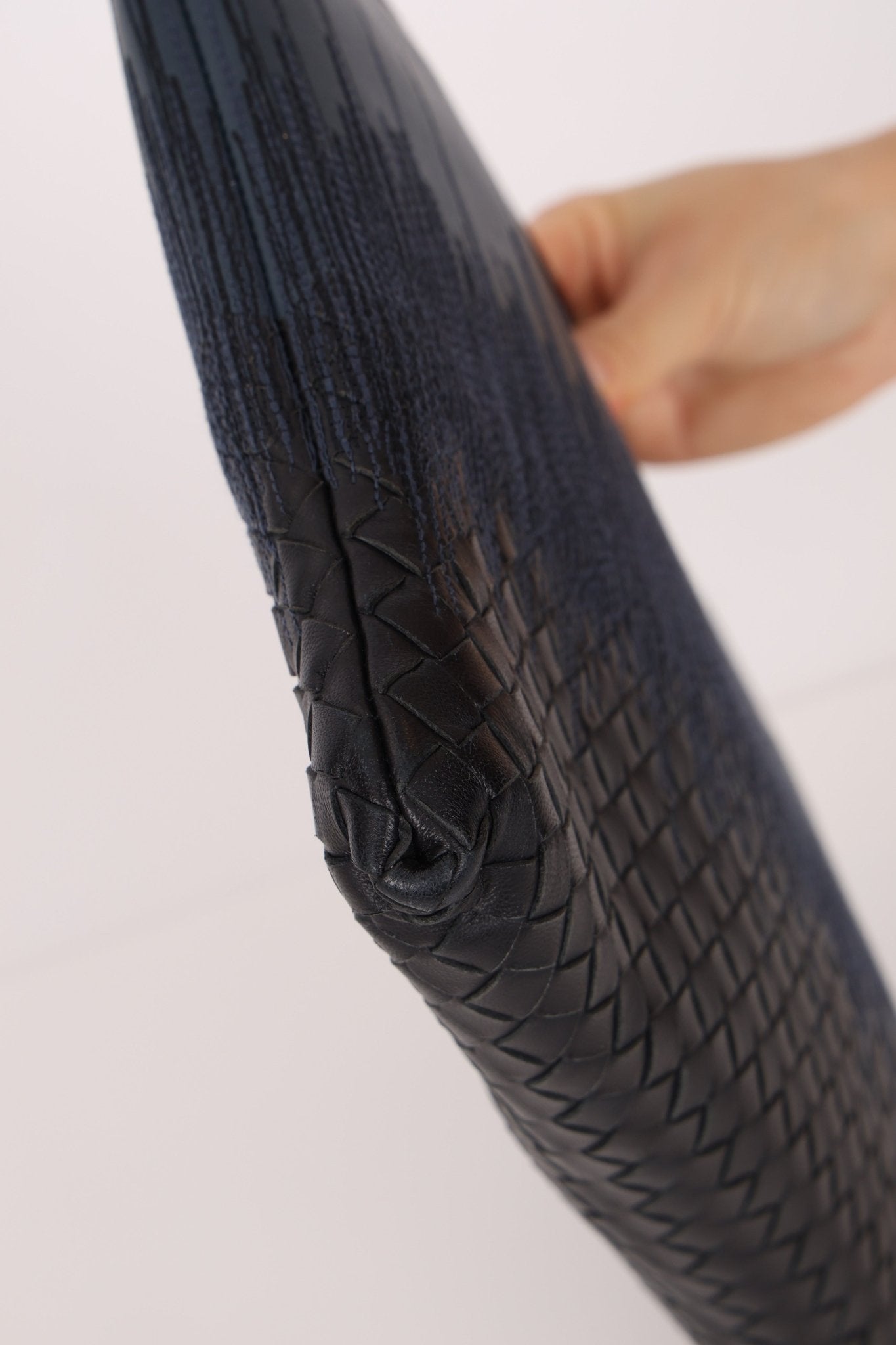 Bottega Veneta Lambskin Intrecciato Embroidered Degrade Clutch - FashioNica