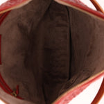 Bottega Veneta Lambskin Red Intrecciato Papier Shoulder Bag - FashioNica