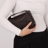 Bottega Veneta Large Nappa Intrecciato Pouch - FashioNica