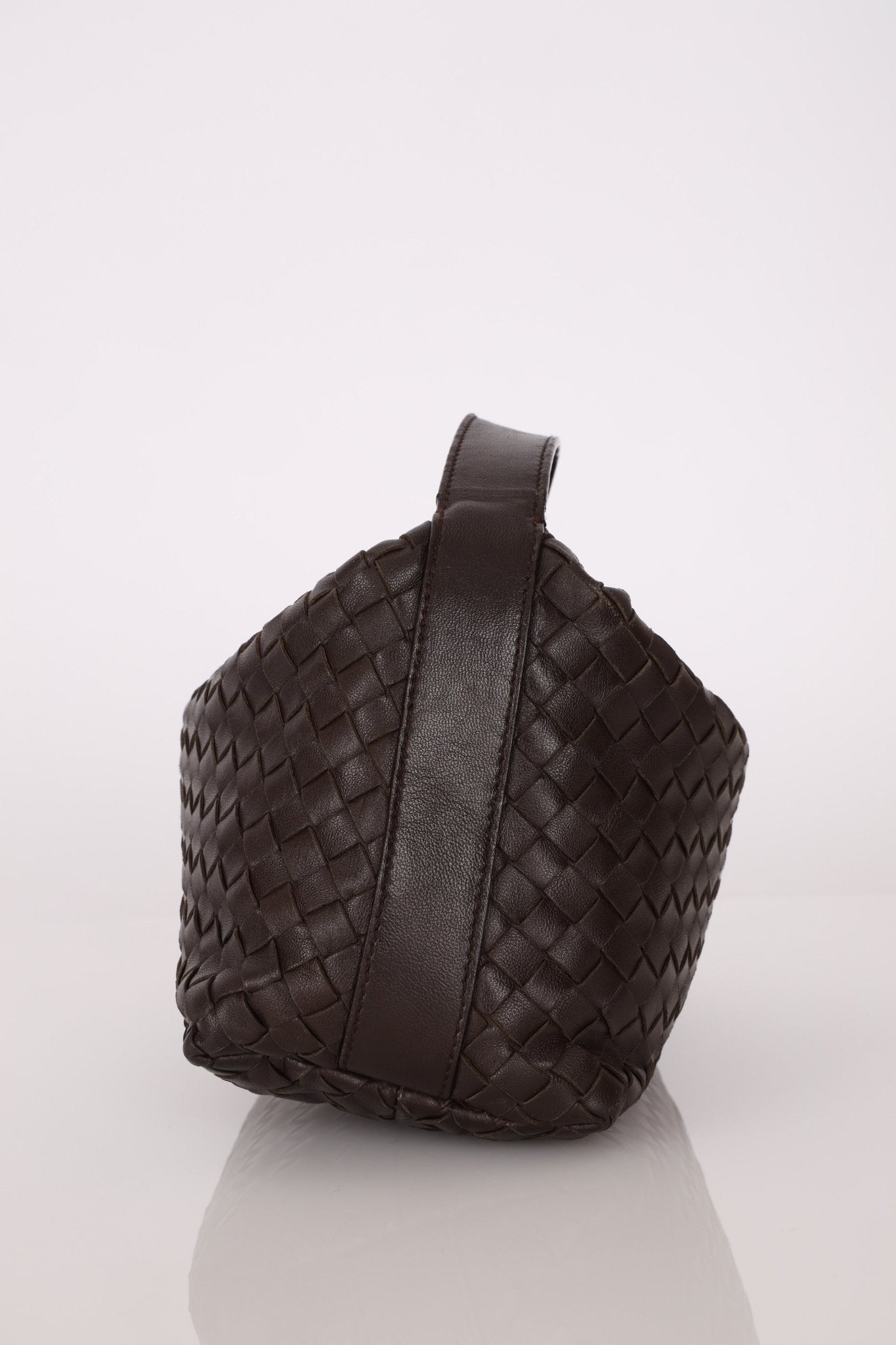 Bottega Veneta Large Nappa Intrecciato Pouch - FashioNica