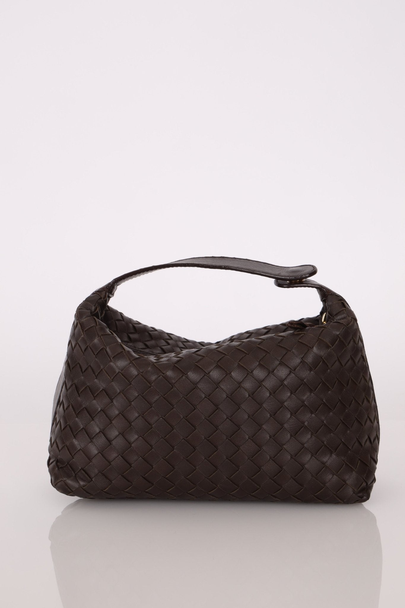 Bottega Veneta Large Nappa Intrecciato Pouch - FashioNica