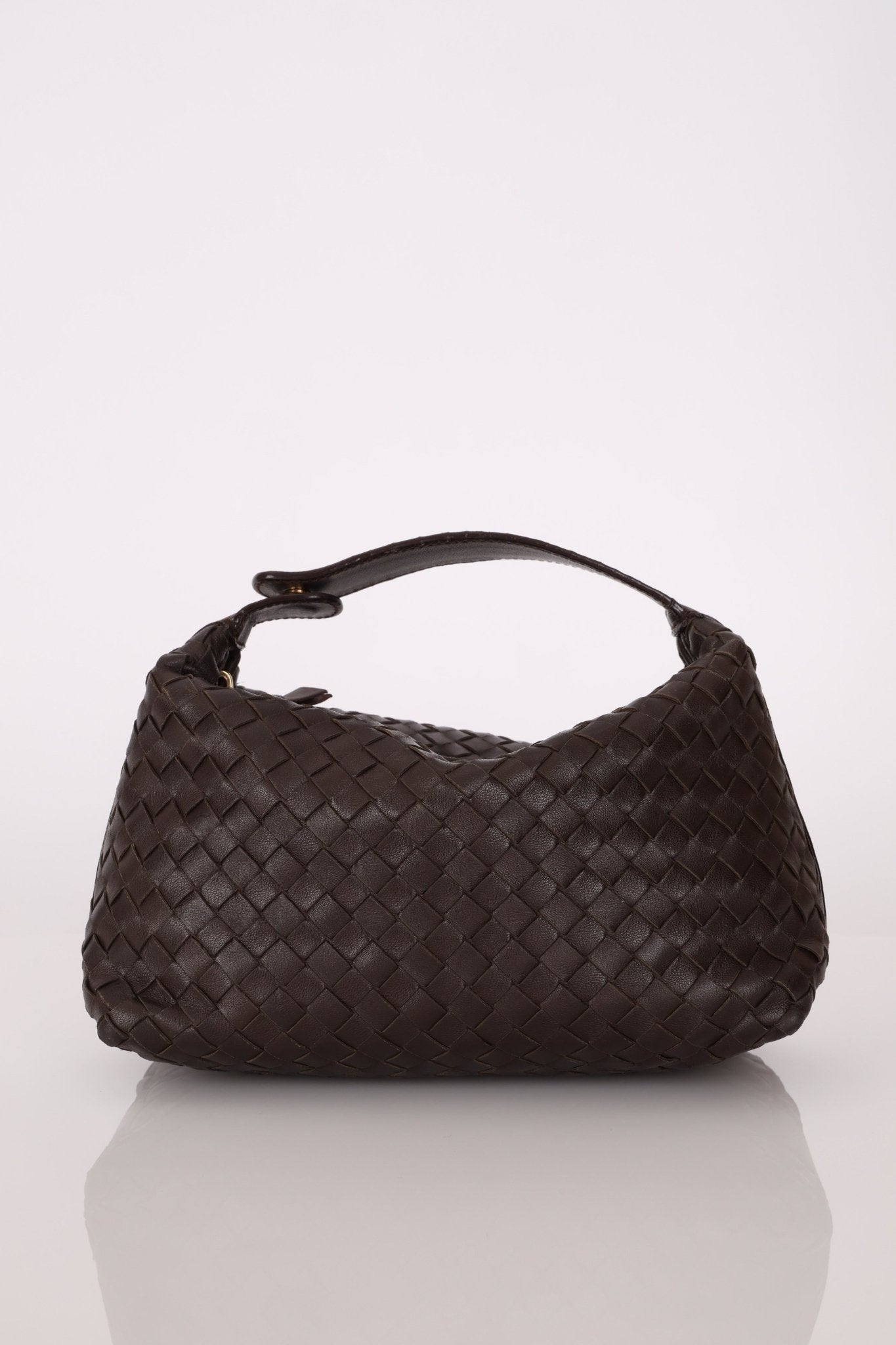 Bottega Veneta Large Nappa Intrecciato Pouch - FashioNica
