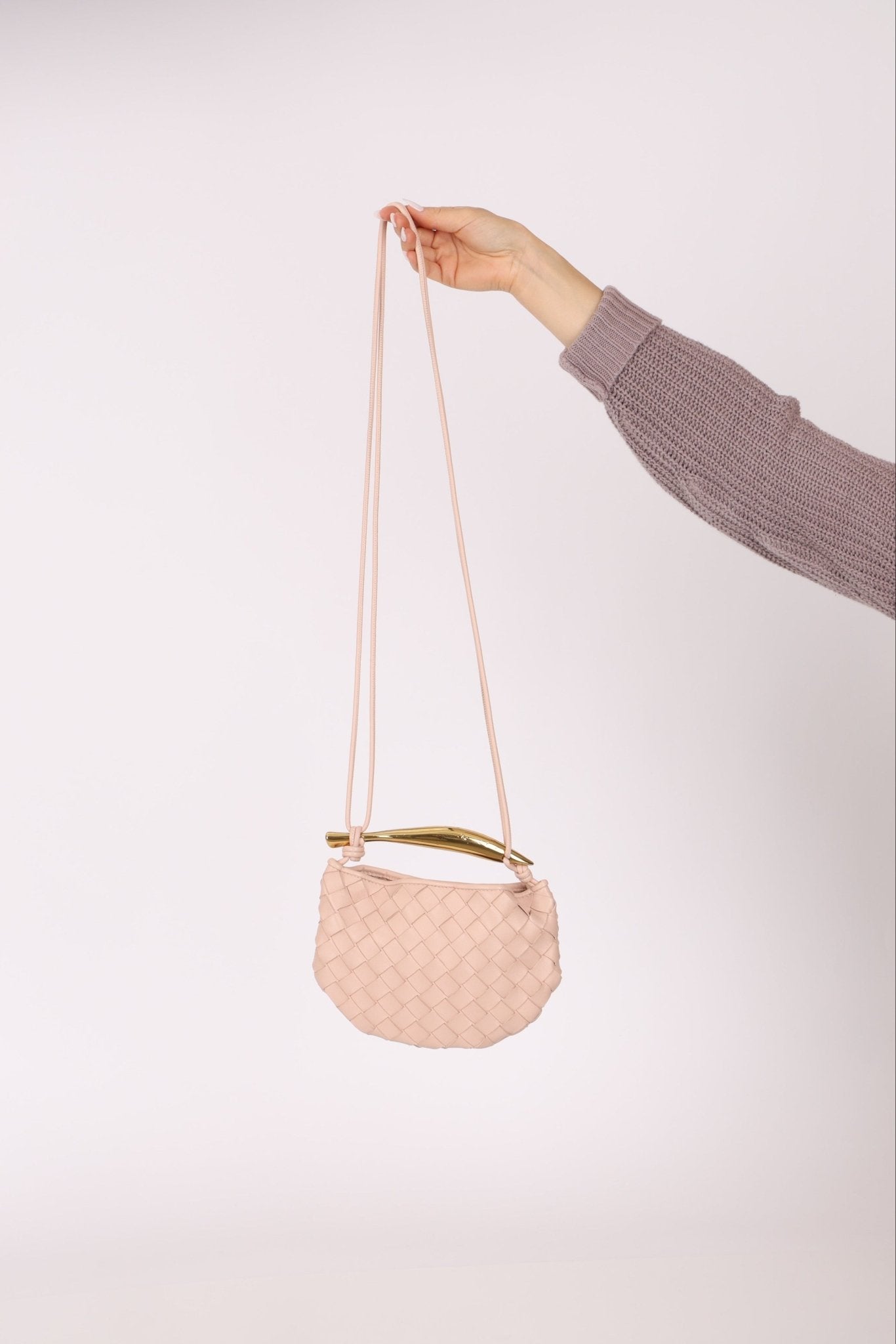 Bottega Veneta Lotus Intrecciato Mini Sardine - FashioNica