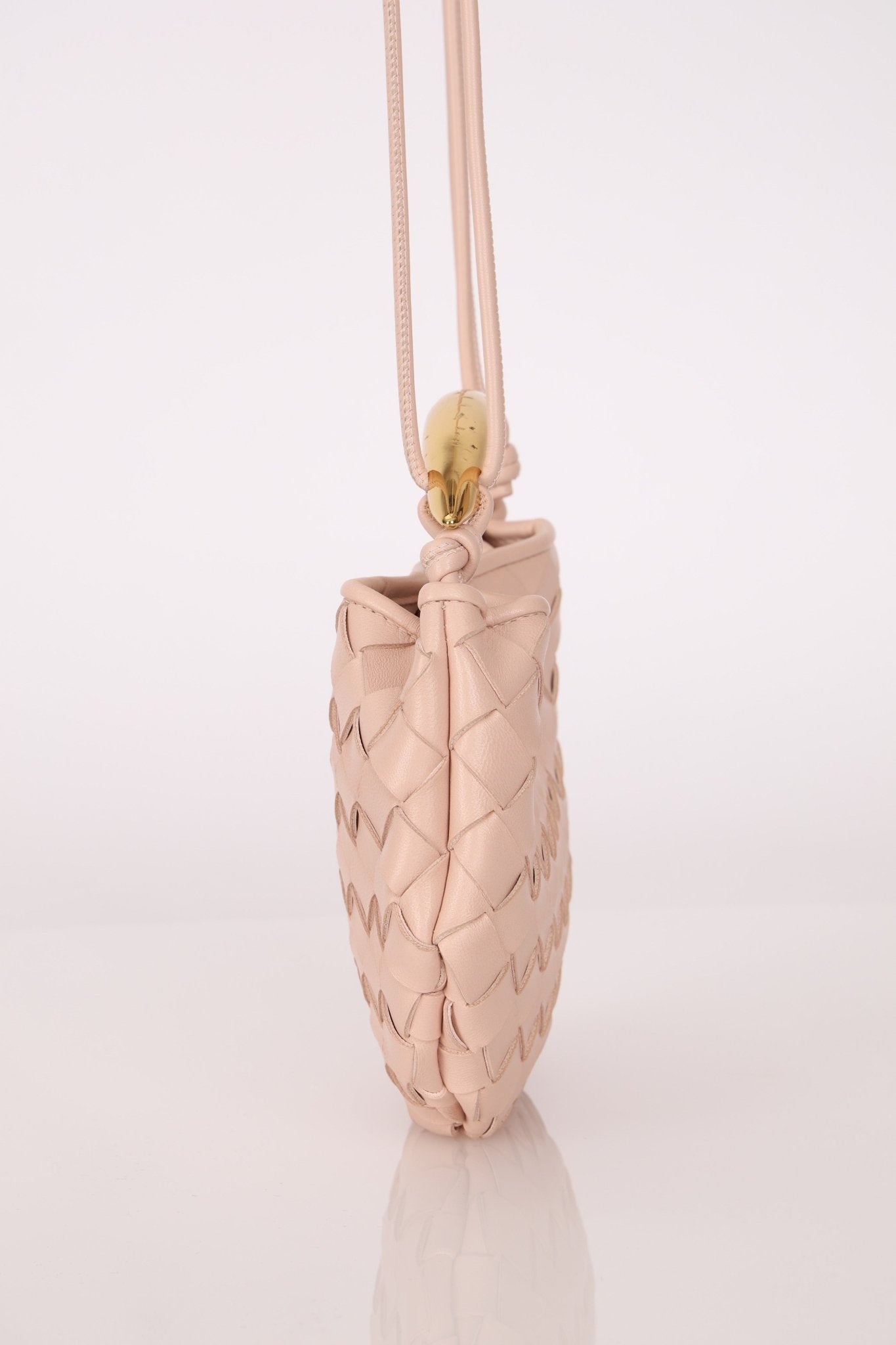 Bottega Veneta Lotus Intrecciato Mini Sardine - FashioNica