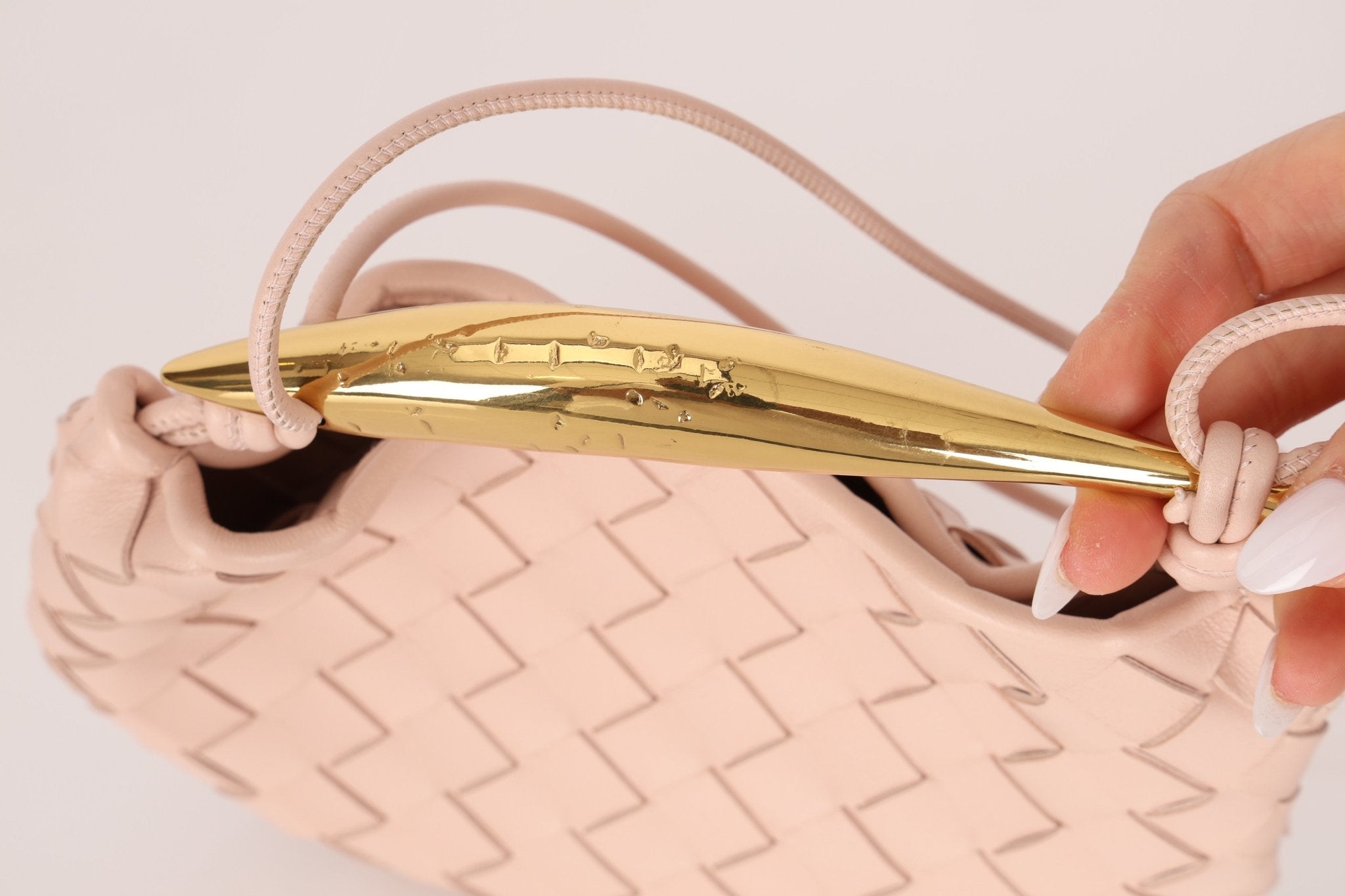 Bottega Veneta Lotus Intrecciato Mini Sardine - FashioNica