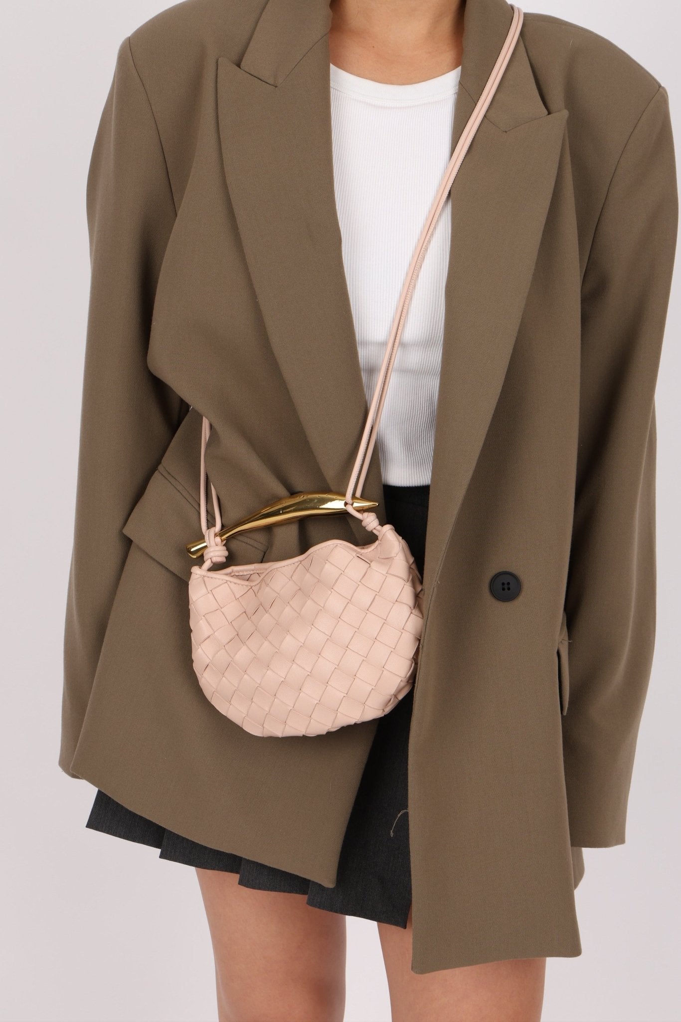 Bottega Veneta Lotus Intrecciato Mini Sardine - FashioNica