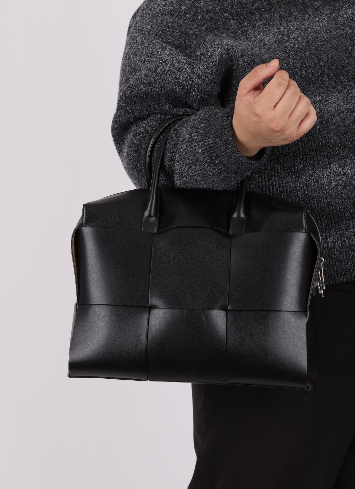 Bottega Veneta Maxi Intrecciato Tote Briefcase - FashioNica