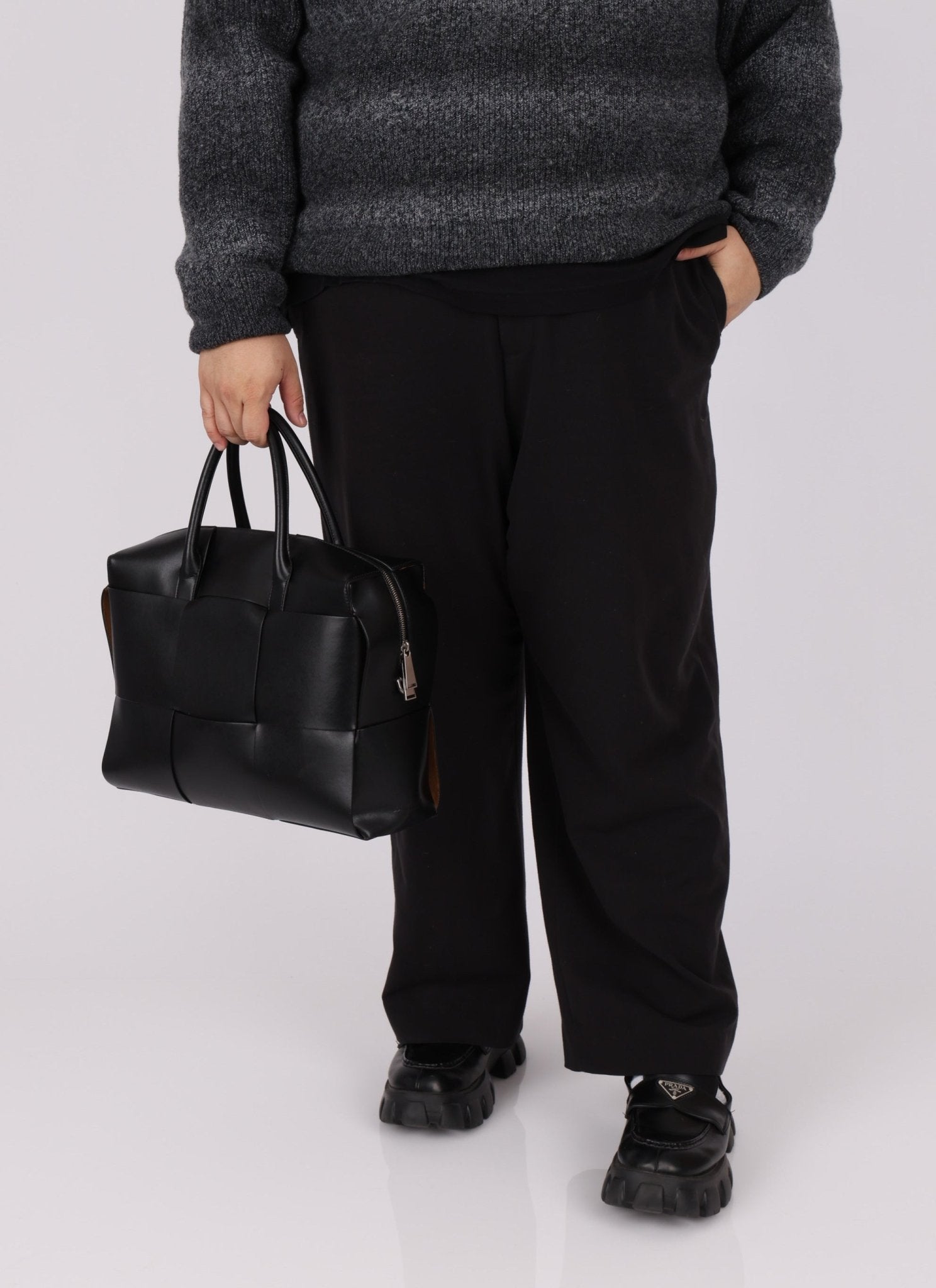 Bottega Veneta Maxi Intrecciato Tote Briefcase - FashioNica