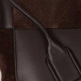 Bottega Veneta Maxi Suede & Leather Intrecciato XL Arco Tote - FashioNica