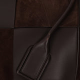 Bottega Veneta Maxi Suede & Leather Intrecciato XL Arco Tote - FashioNica
