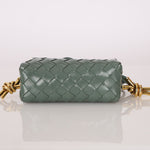 Bottega Veneta Mini Loop Intrecciato Polished Leather Camera Bag - FashioNica