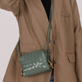 Bottega Veneta Mini Loop Intrecciato Polished Leather Camera Bag - FashioNica