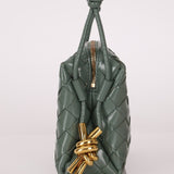 Bottega Veneta Mini Loop Intrecciato Polished Leather Camera Bag - FashioNica